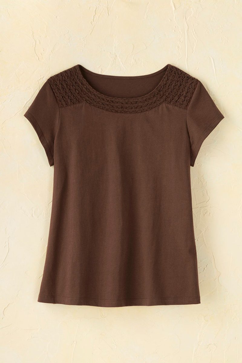 clarissa tee coffee 6 55739