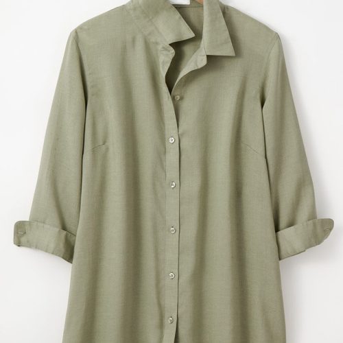 easy care linen big shirt soft sage 13 62856